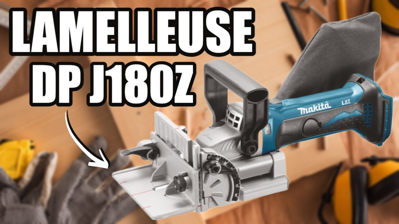 TEST ✓ Lamelleuse Makita DP J180Z - 18V - La pause café de BichonTV 