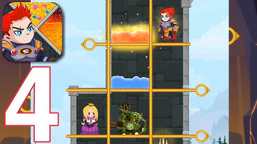Hero Rescue 2 - GamePlay Levels 56-70 Walkthrough Part 4 ( iOS,android )