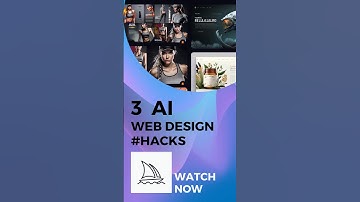 AI Web Design Hacks #midjourney #ai #midjourneyai #webdesign #midjourneyart