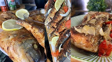 3 Recettes de POISSON croustillant et tendre/pour diversifier son menus /cuisine africaine…