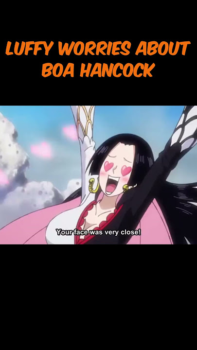 Luffy and Boa Hancock ❤️ Funny One Piece moments #onepiece #luffy #animeedit