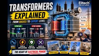 Transformers Explained | How Transformers Work (Step-Up, Step-Down, CT, PT & More)