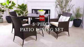 Best Choice Products 5 Piece Patio Dining Set