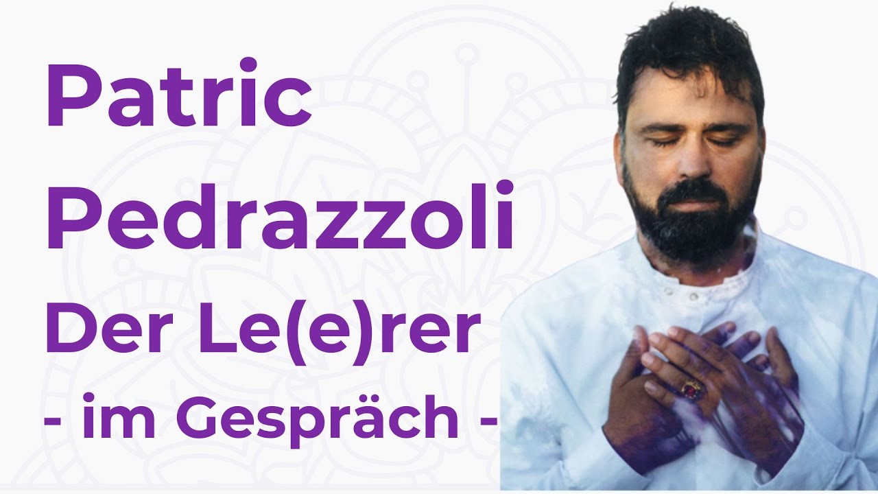 Sich leeren, aber nicht sinnentleert sein – im Interview mit Patric Pedrazzoli über die Liebe