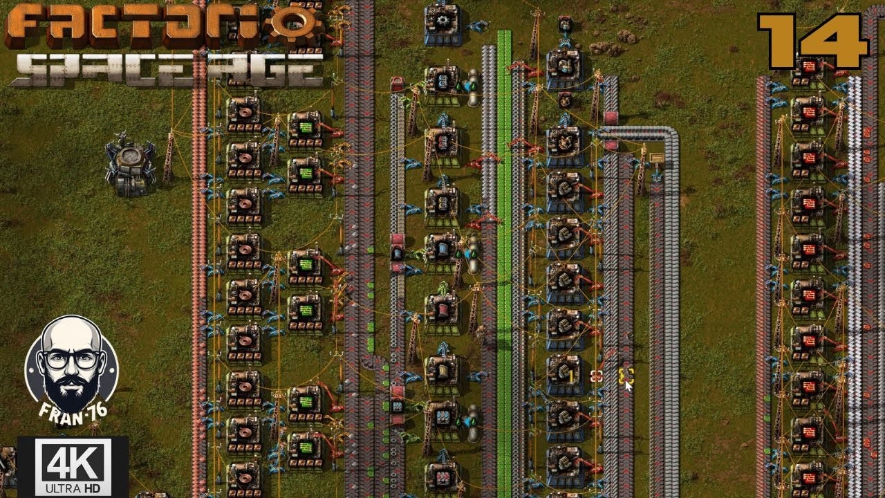 Logistica azul y maaaas ajustes a la producción - Factorio Space Age ...