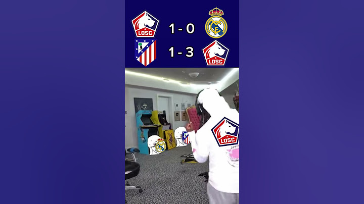 Come on man…😎 Football à la Française 🇫🇷#UCL #ChampionsLeague #Lille #RealMadrid #atleticomadrid