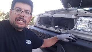 DIY Repairing front end deer damage done to my 2003 Mazda B2300 (part 1)