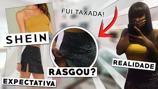 Provando Roupas Da Shein Fui Taxadaelle Serpa