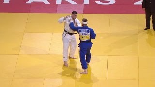 Varlam Liparteliani (GEO) vs Alex Clerget (FRA) -90kg Judo Grand Slam Paris 2015
