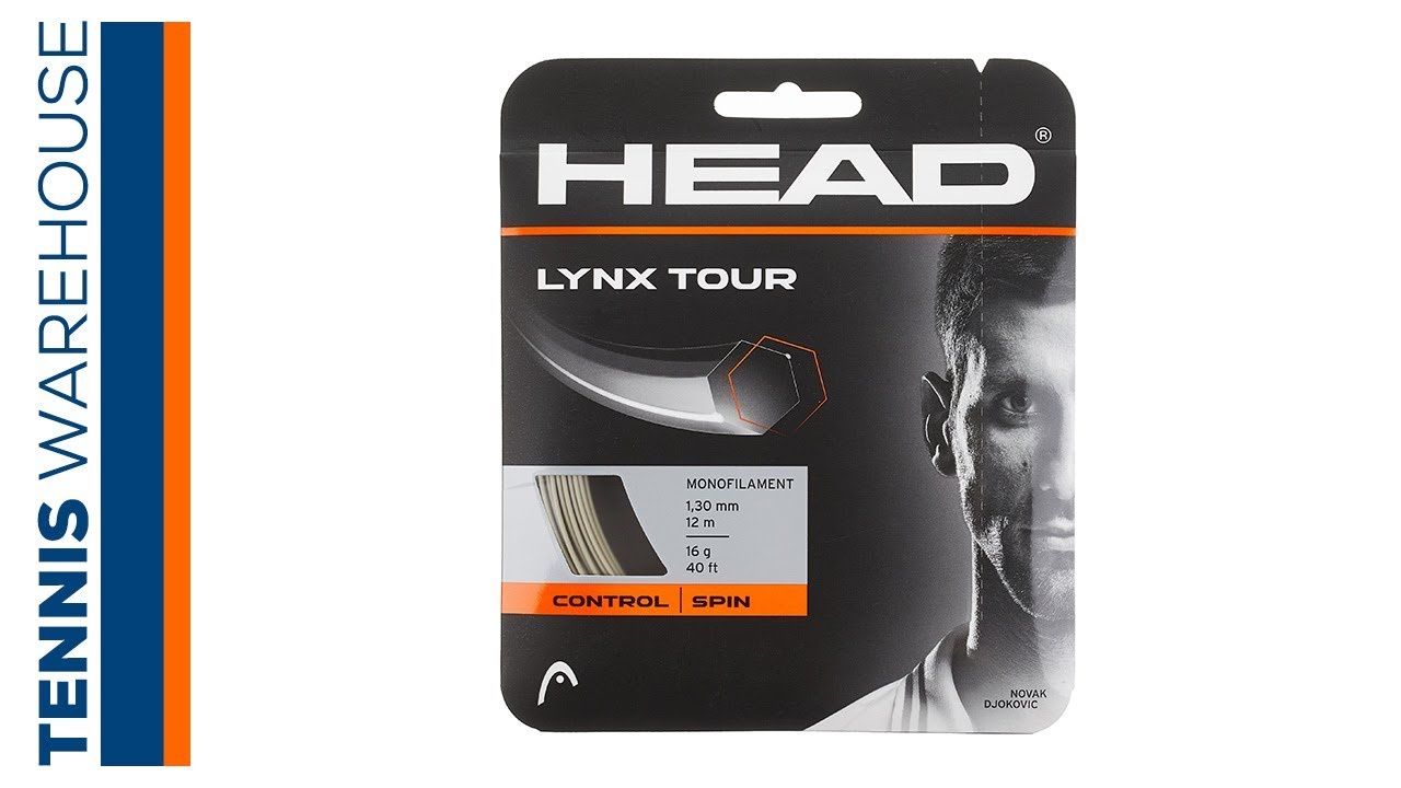 Tennis String Review: Head Lynx Tour ✨ (co-polyester monofilament)