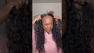 UNICE 😍 bye-bye knots water wave glueless wig@Unice-Temu#unicehair #unicewig #waterwave #hairstyle
