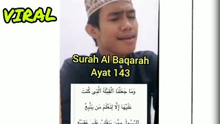 Virall!! Miftah Farid Surah Al-Baqarah ayat 143 || Qori Internasional