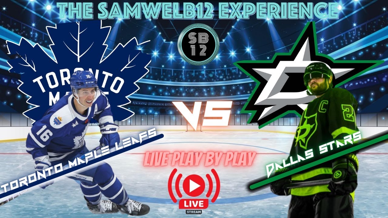 🔵TORONTO MAPLE LEAFS vs DALLAS STARS Live NHL Hockey Play by play