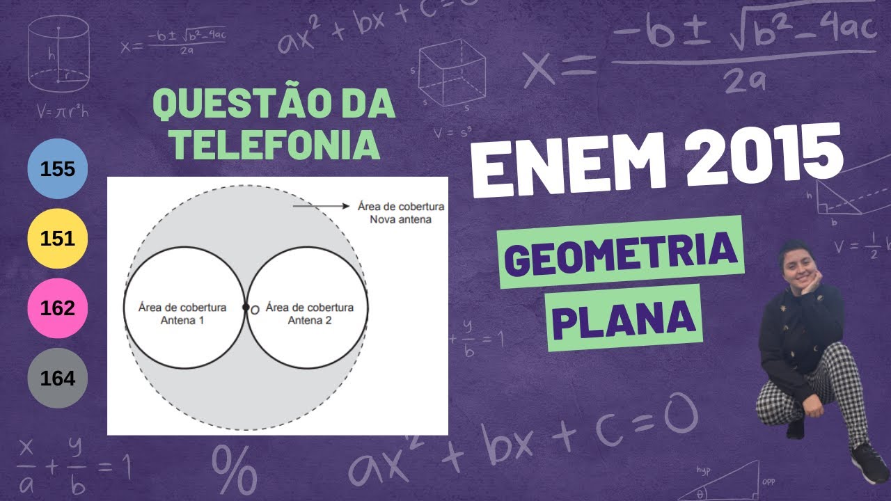 Enem 2015: Uma empresa de telefonia celular possui duas antenas que