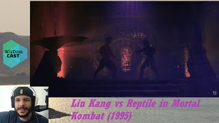 Liu Kang vs Reptile | Mortal Kombat | Fight Scene REACTION