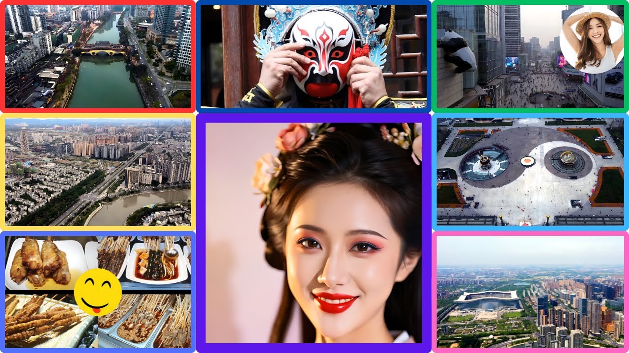 The best aerial views of Chengdu (China) in 4K!