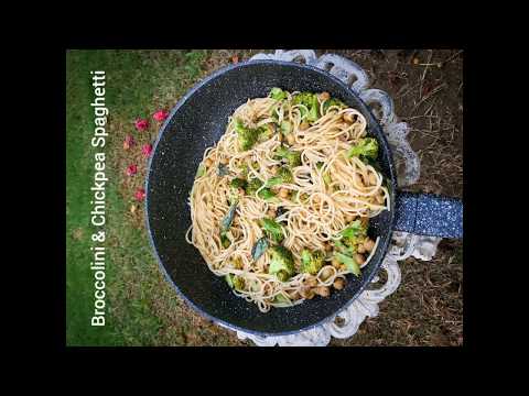 Video: Paano Gumawa Ng Spaghetti Sa Mga Chickpeas At Broccoli