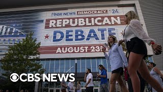 What Will Republican Candidates Focus On At The First Debate?