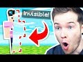 I Went INVISIBLE in Minecraft Hardcore!