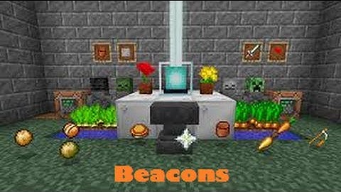 Minecraft How to use beacons 1.6.2