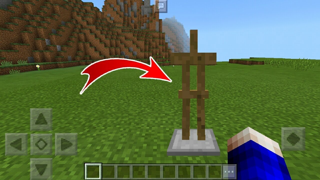 Como hacer un soporte de armadura en minecraft