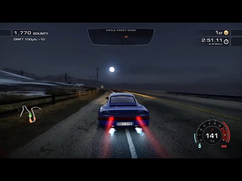 Need For Speed Hot Pursuit Remastered Fast Lane In The Porsche 959 PS4 Gameplay 