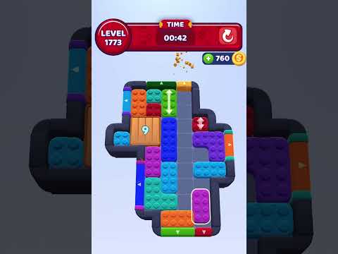 Color Block Jam level 1773 no power ups #games #gaming #gameplay#colorblockjamlevel1773