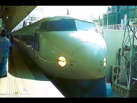 【車内放送】0系新幹線「こだま455号」（車掌長による肉声放送　ひかりチャイム×2回　新大阪到着前）