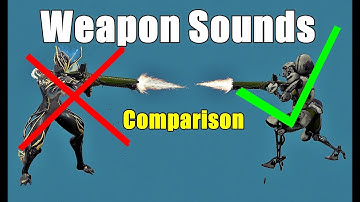 Warframe Sound Design: Player VS NPC Weapon Sounds