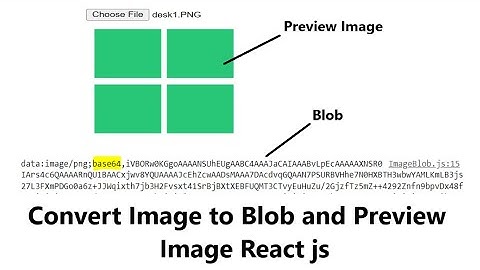 Convert Image to base64 and Preview Image in React Js