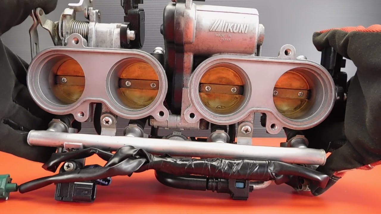 YZF-R1 4C8 '07 JYARN20 純正 MIKUNI ミクニ スロットルボディ