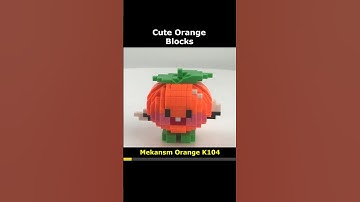 Mekansm Orange K104 Mini Blocks Preview #lego #brick #miniblock #nanoblock #block