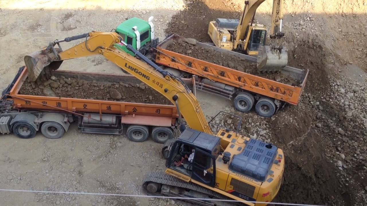 柳工/LIUGONG/挖土機/930E/933E/台灣/台中市/地下室開挖工程/2014 