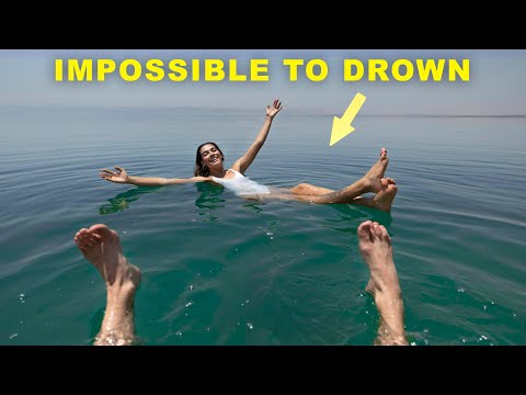 WATER YOU CAN'T SINK IN? (Dead Sea Jordan)