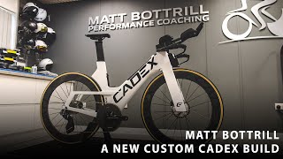 The CADEX build | A new custom CADEX triathlon bike build