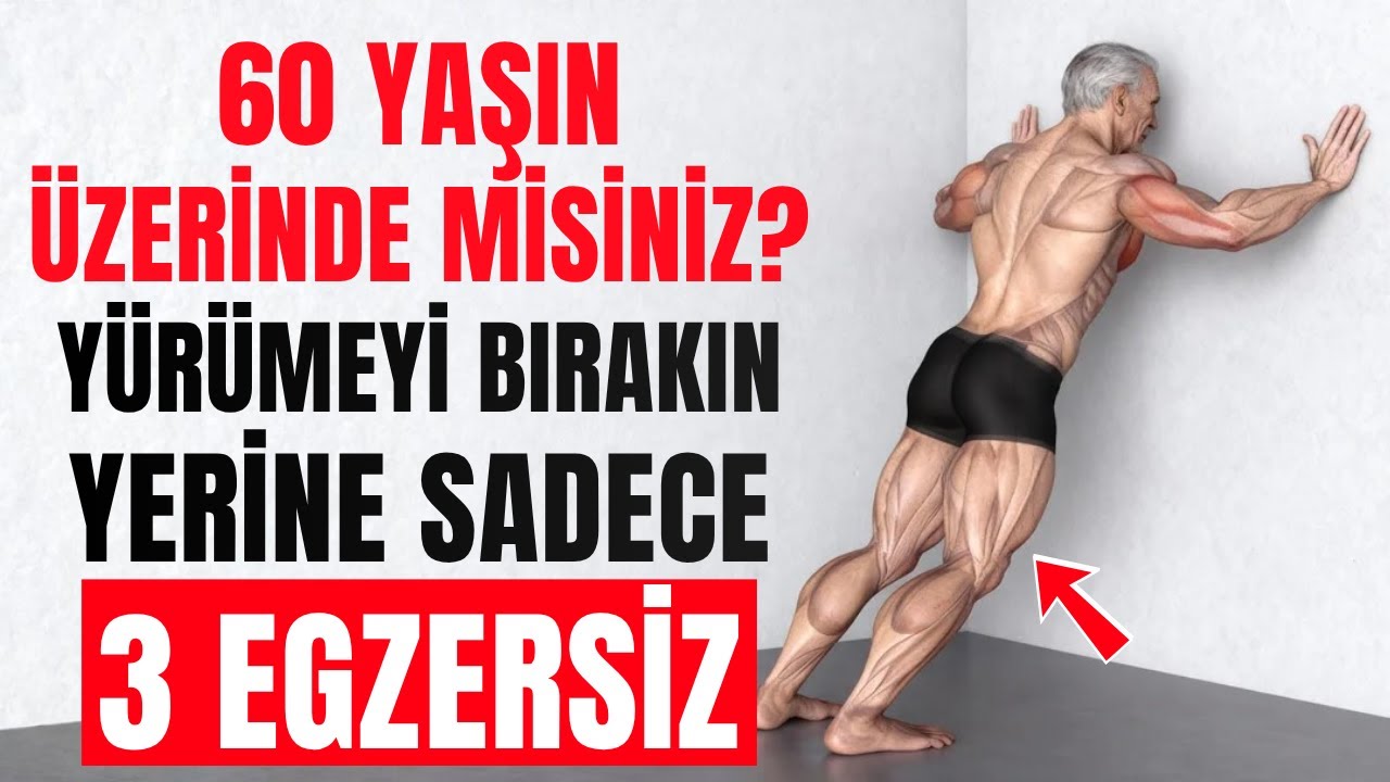 65’ten Sonra Yürümek Yetmez! Cerrahların Tavsiye Ettiği 3 Hareketle Gücü Geri Al