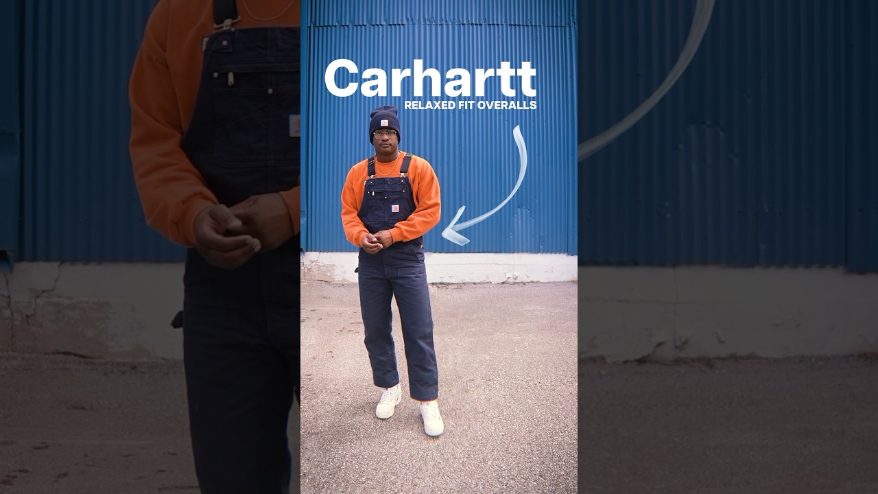 Carhartt Overalls Styled for Men 