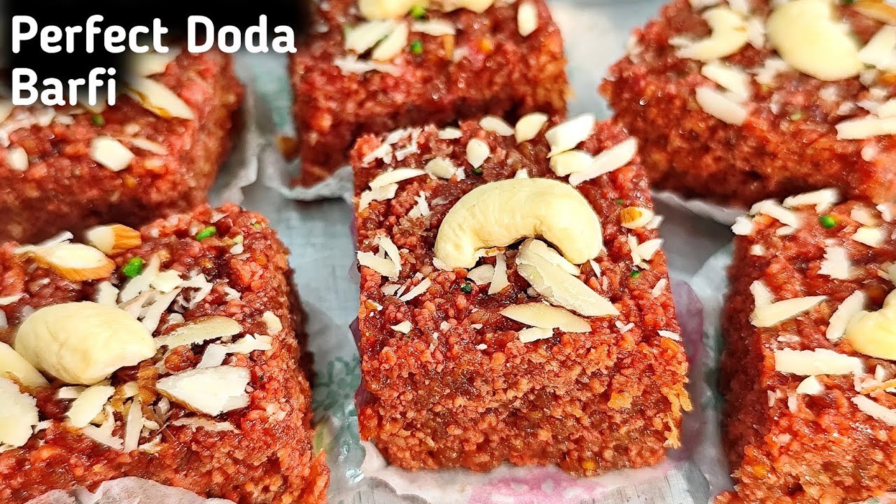 डोडा बर्फी बनाने का इसे आसान तरीका अपने पहले कभी नहीं देखा होगा | Dodha Barfi Recipe | #sonikitchen