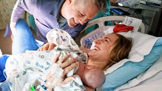 BEAUTIFUL LIVE BIRTH VLOG! (Our Baby Girl)