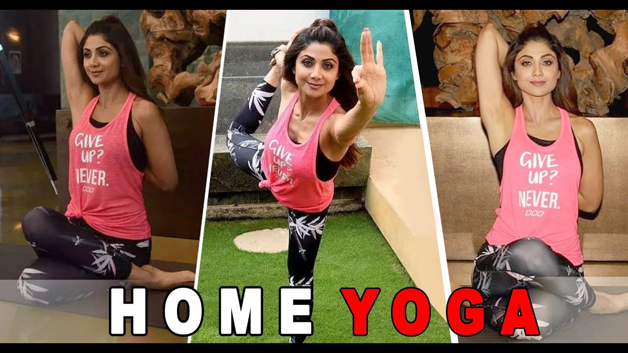 Shilpa Shetty’s AMAZING Headstand HOME Yoga During Lockdown ...