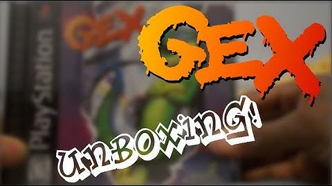 GEX (PS1) Game Unboxing - [HÐ]