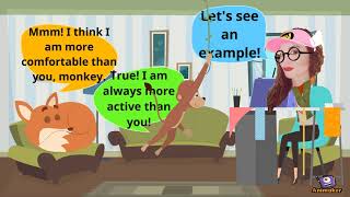 A TWO-MINUTE REVIEW OF COMPARATIVES