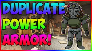 NEW Power Armor Duplication GLITCH! (Fallout 4)