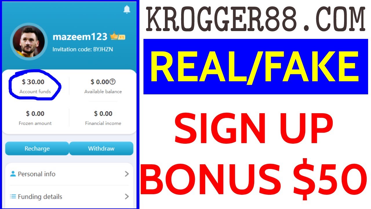 Kroger88 50 sign up bonus withdrawal kroger 88