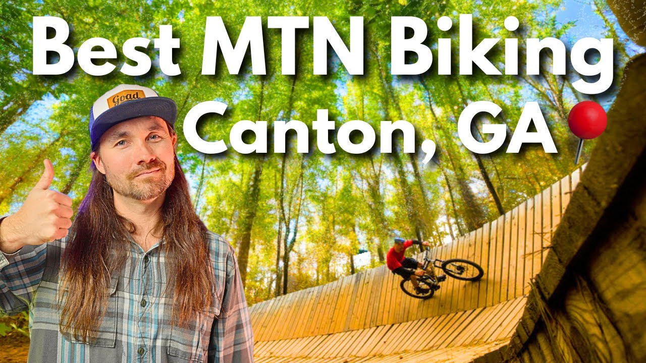 Blankets Creek Mountain Bike Trail System in Canton, GA YouTube