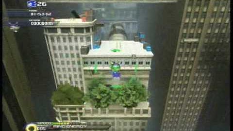 Sonic Unleashed 360 Playthrough Part 32-Empire City Day