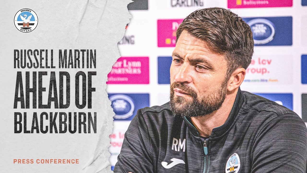 Russell Martin ahead of Blackburn Rovers Press Conference YouTube