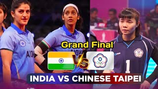 Grand Final - India vs Chinese Taipei | 2nd Womens World Cup - 2025 | International Kabaddi Match