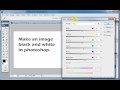How to make an image black and white in photoshop