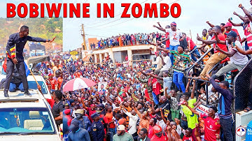 Unbelievable Scenes! ZOMBO Welcomes Bobi Wine Like a King